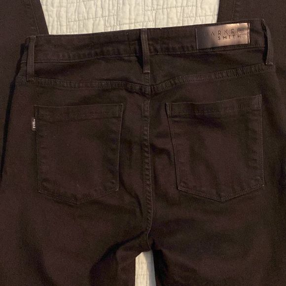 PARKER Smith Black Skinny Jeans High Waist Women’s Size 6/28 - Picture 6 of 11